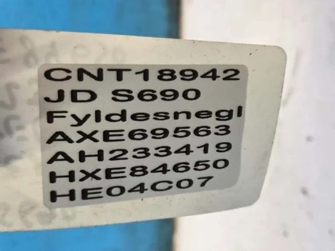 Billede 17 - John Deere S690 Fyldesnegl AXE69563