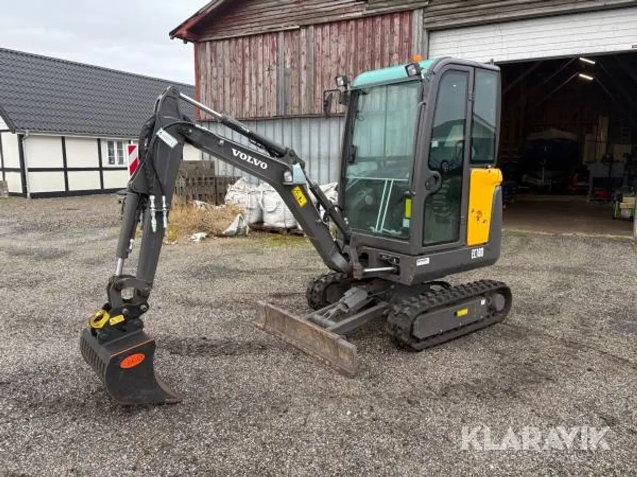 Billede 1 - Minigraver Volvo EC18D