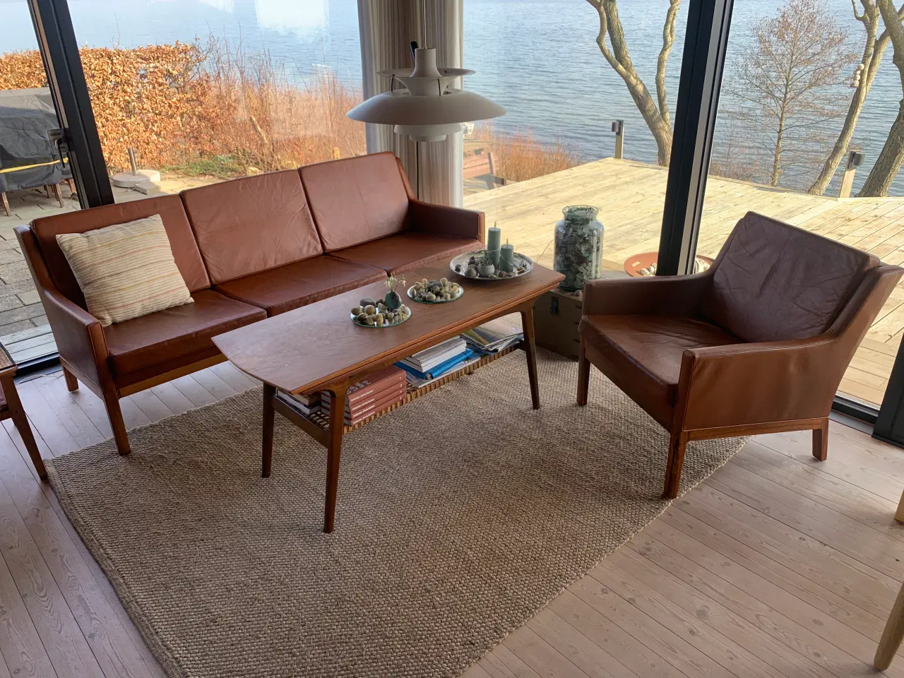 Billede 1 - Dansk Design sofagruppe (3 pers. sofa og lænestol)