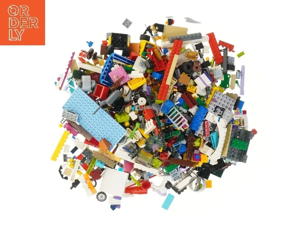 Billede 1 - Blandede LEGO klodser fra Lego (str. 1,04 kg cm)