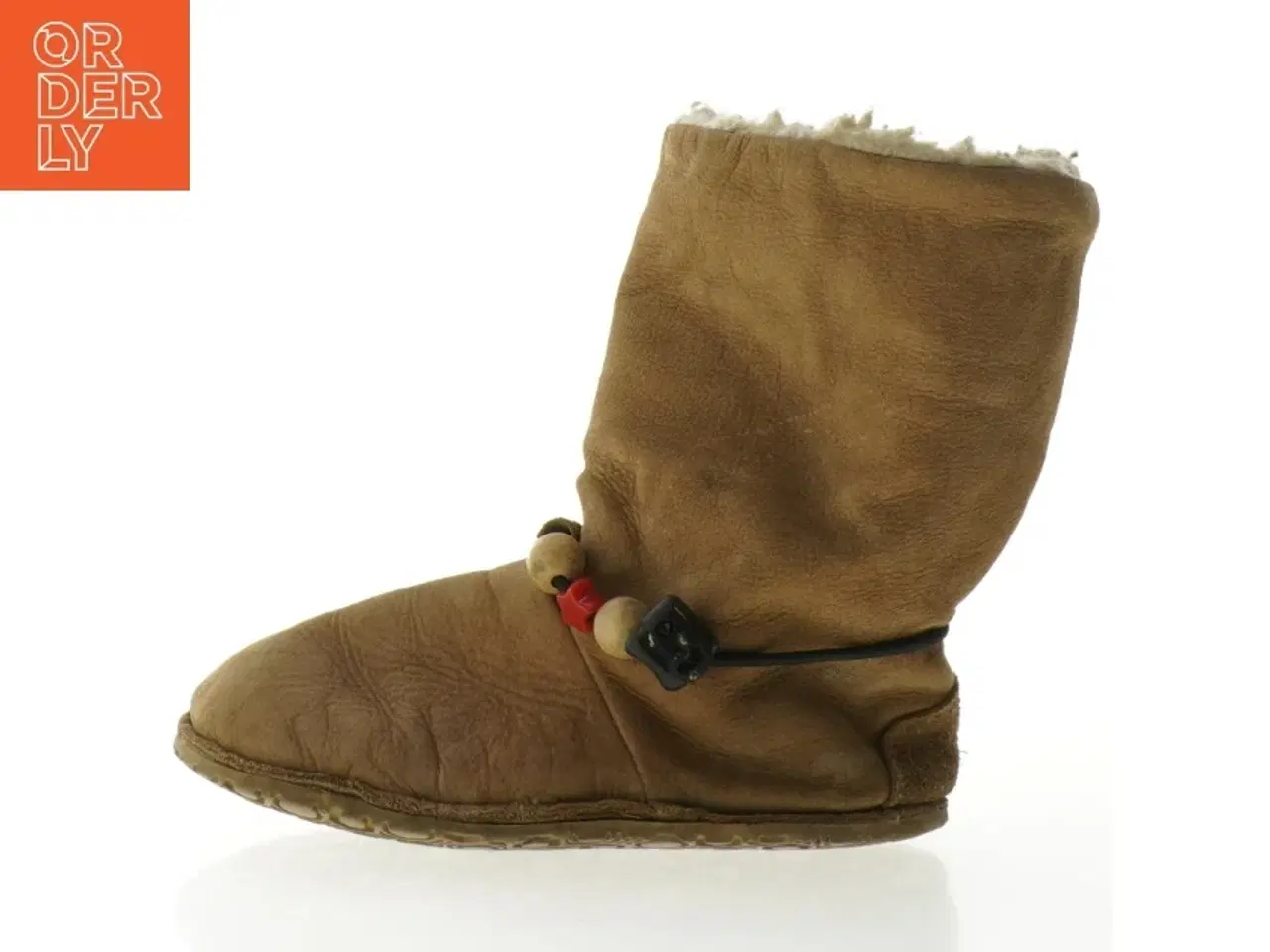 Billede 1 - Vinterstøvler med uldfoer til børn fra Vibram (str. Udvendig sål 18,5 cm)