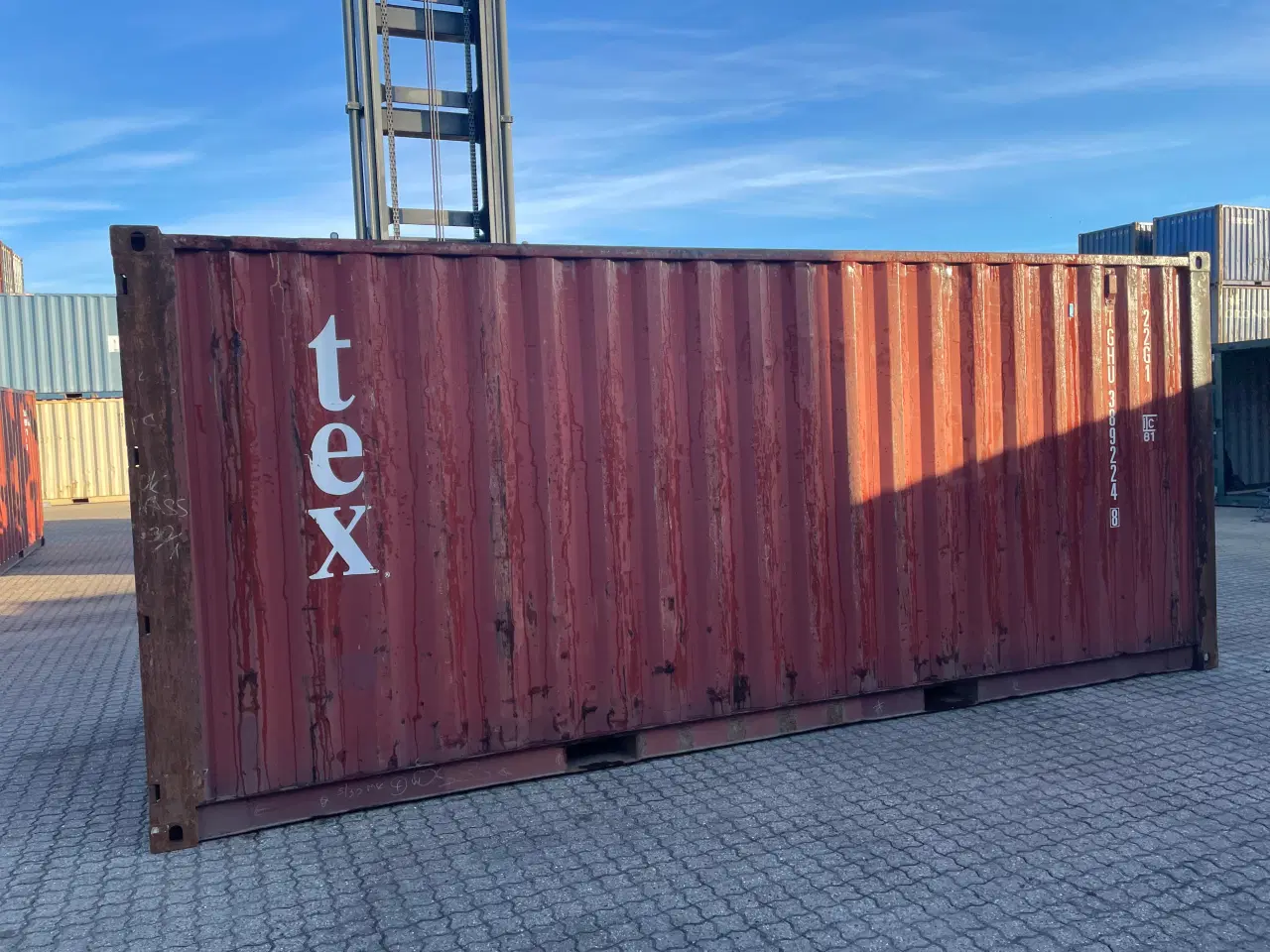 Billede 3 - 20 fods Container- ID: TGHU 389224-8