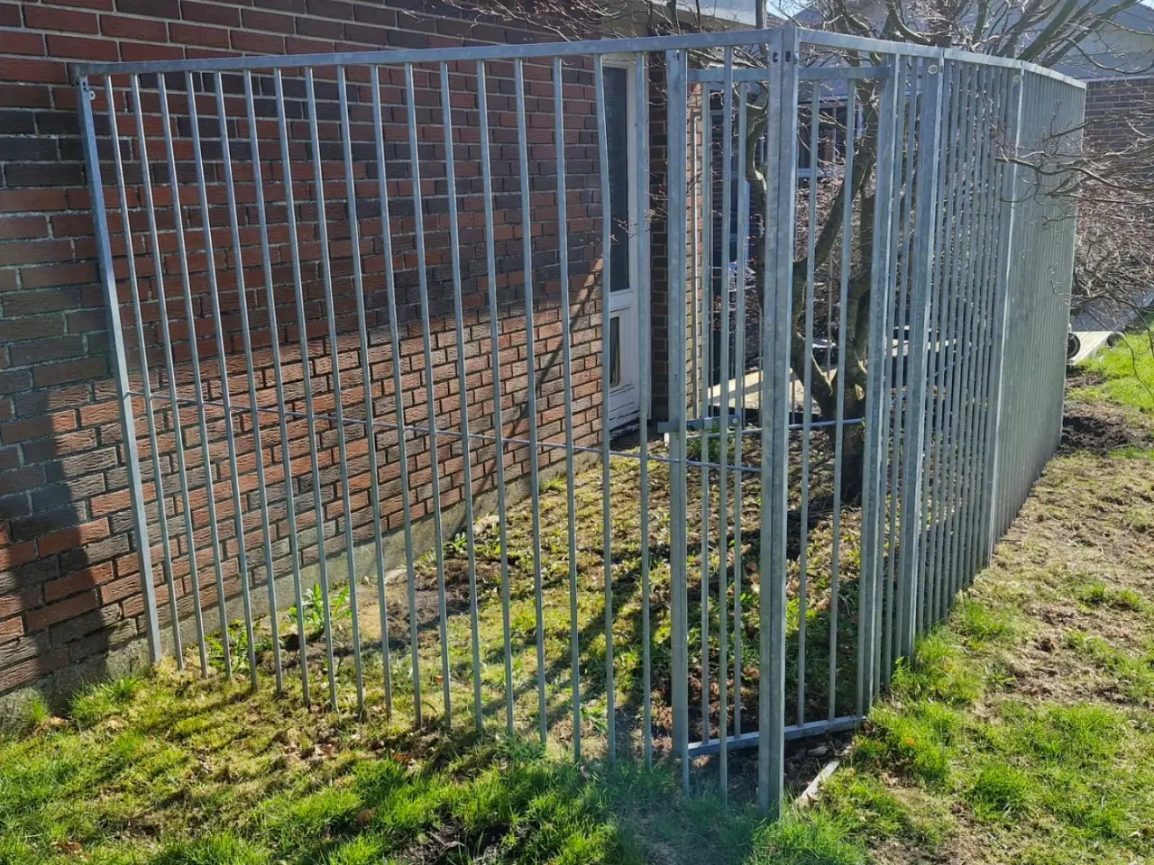 Billede 3 - Hundegård galvaniseret stål 200×180 cm