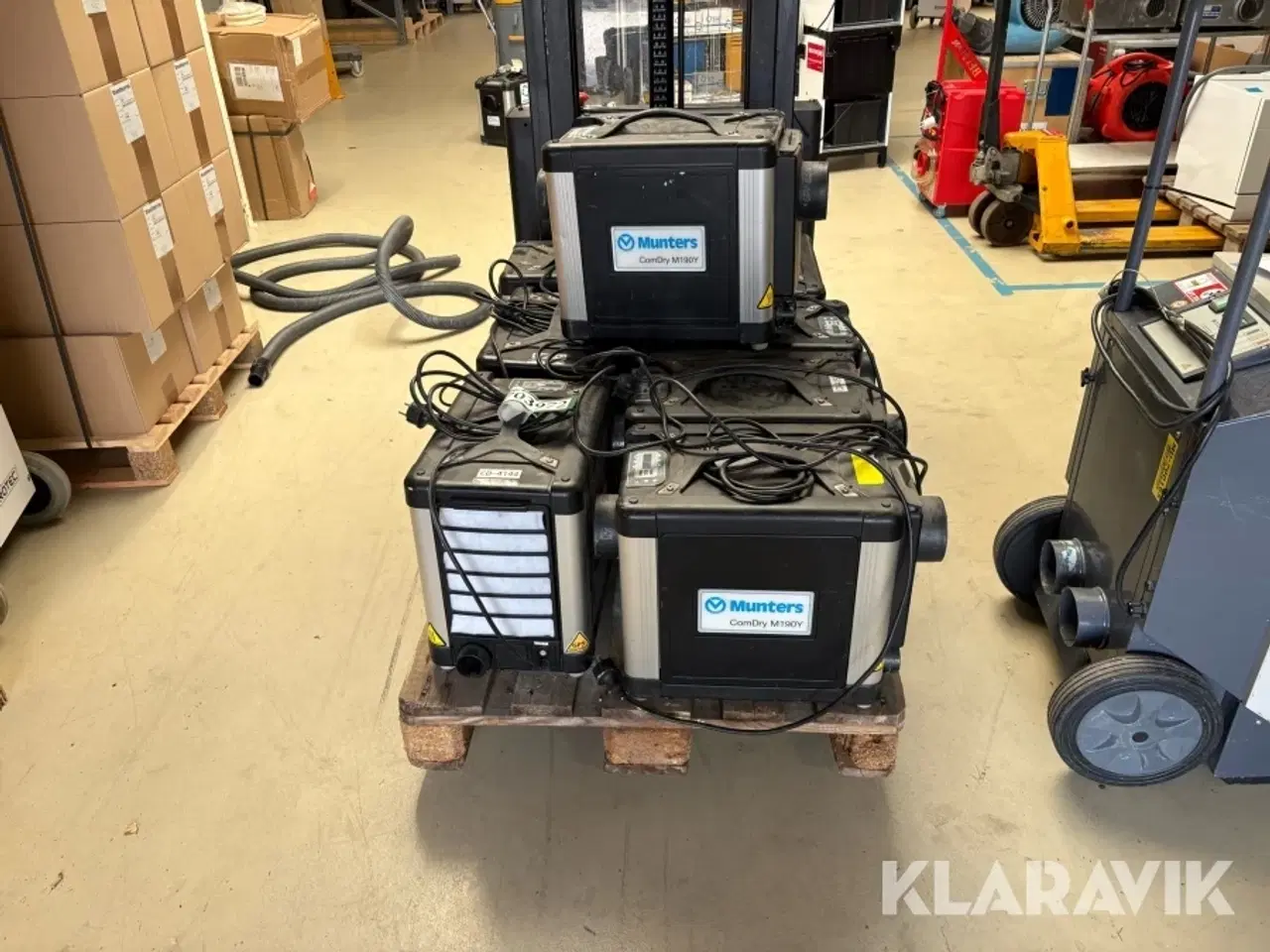 Billede 2 - Affugtere Munters ComDry M190Y - 8 stk
