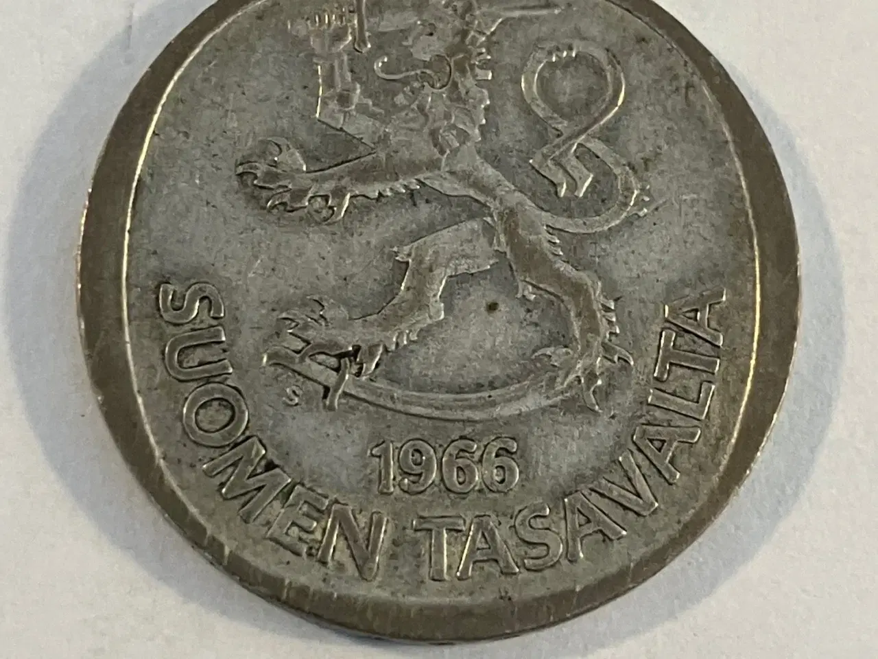Billede 1 - 1 markka Finland 1966