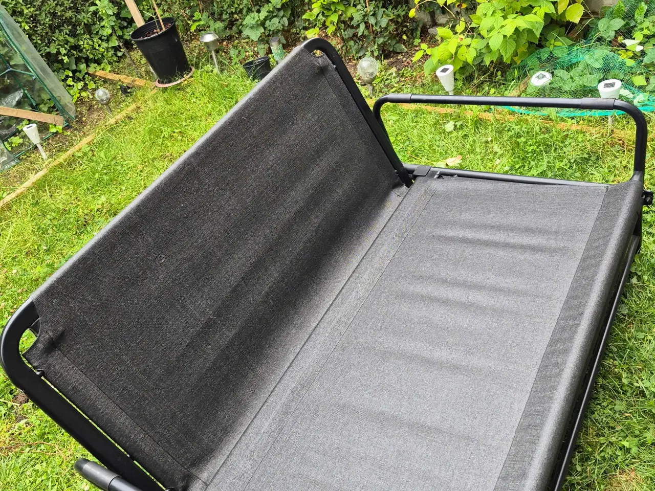 Billede 5 - Sovesofa, Knisa mørkegrå/sort