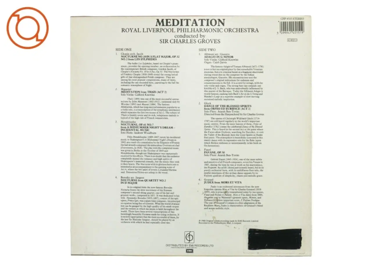 Billede 3 - Meditation fra Emi (str. 30 cm)