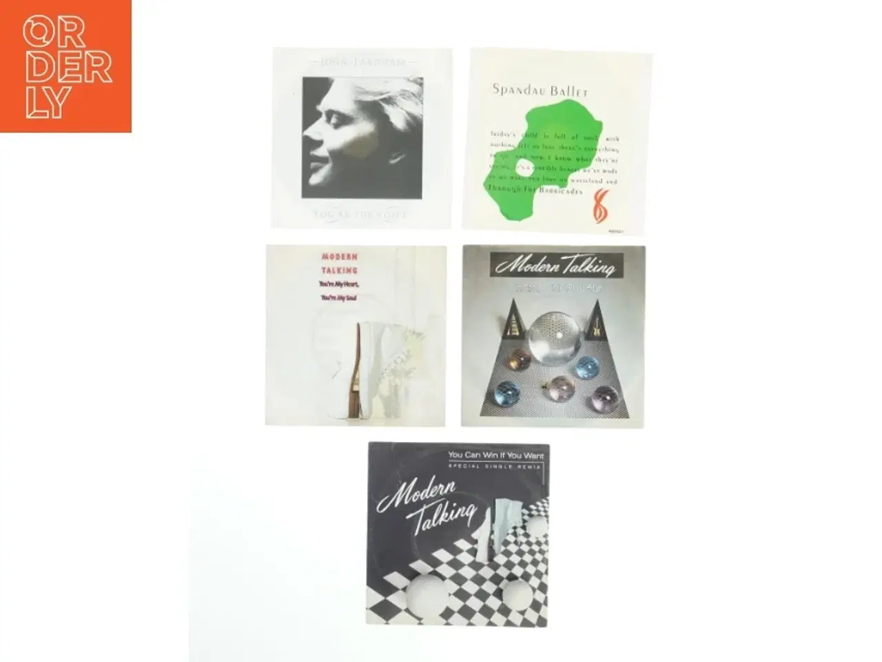 Billede 1 - Samling af 7” vinylsingler (str. Ø. 17,5 cm)