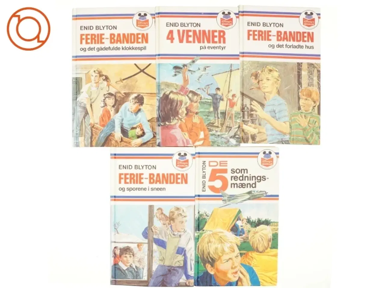 Billede 2 - 5 bøger: FERIEBANDEN OG DE FEM AF ENID BLYTON