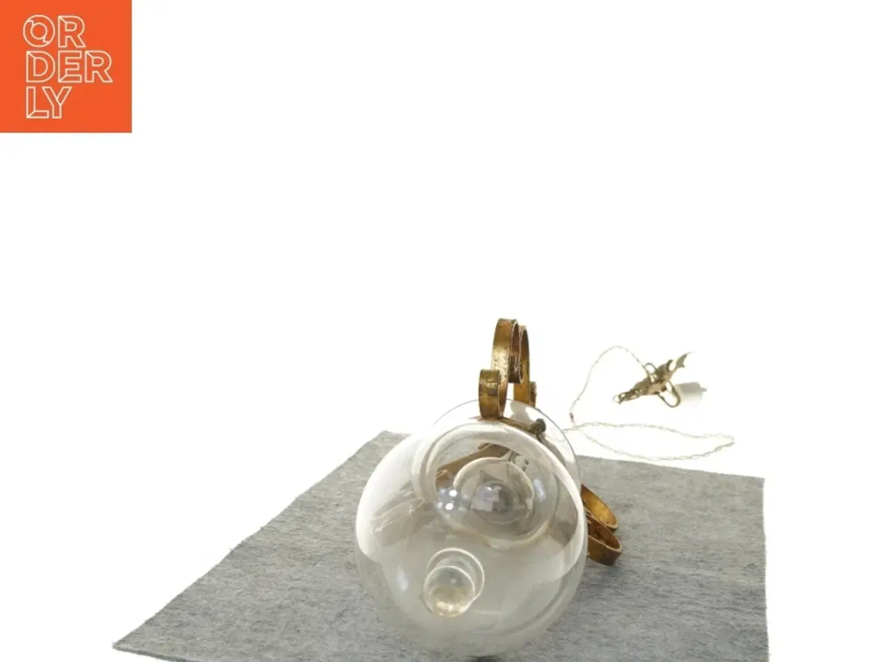 Billede 2 - Antik loftlampe (str. 50 cm)