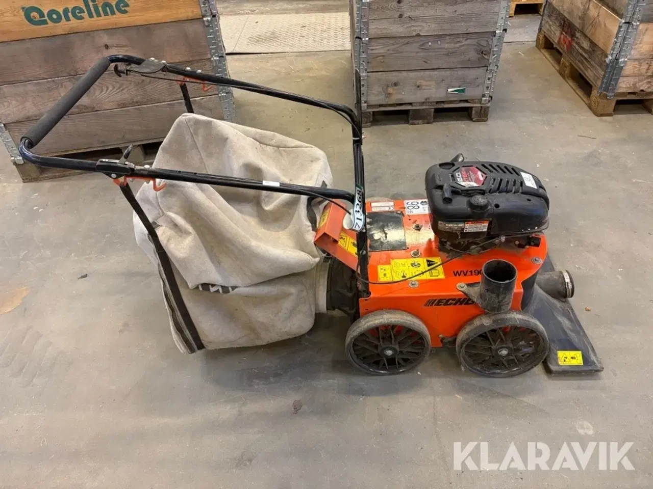 Billede 5 - Bladopsamler Echo WV190 4,5 kW