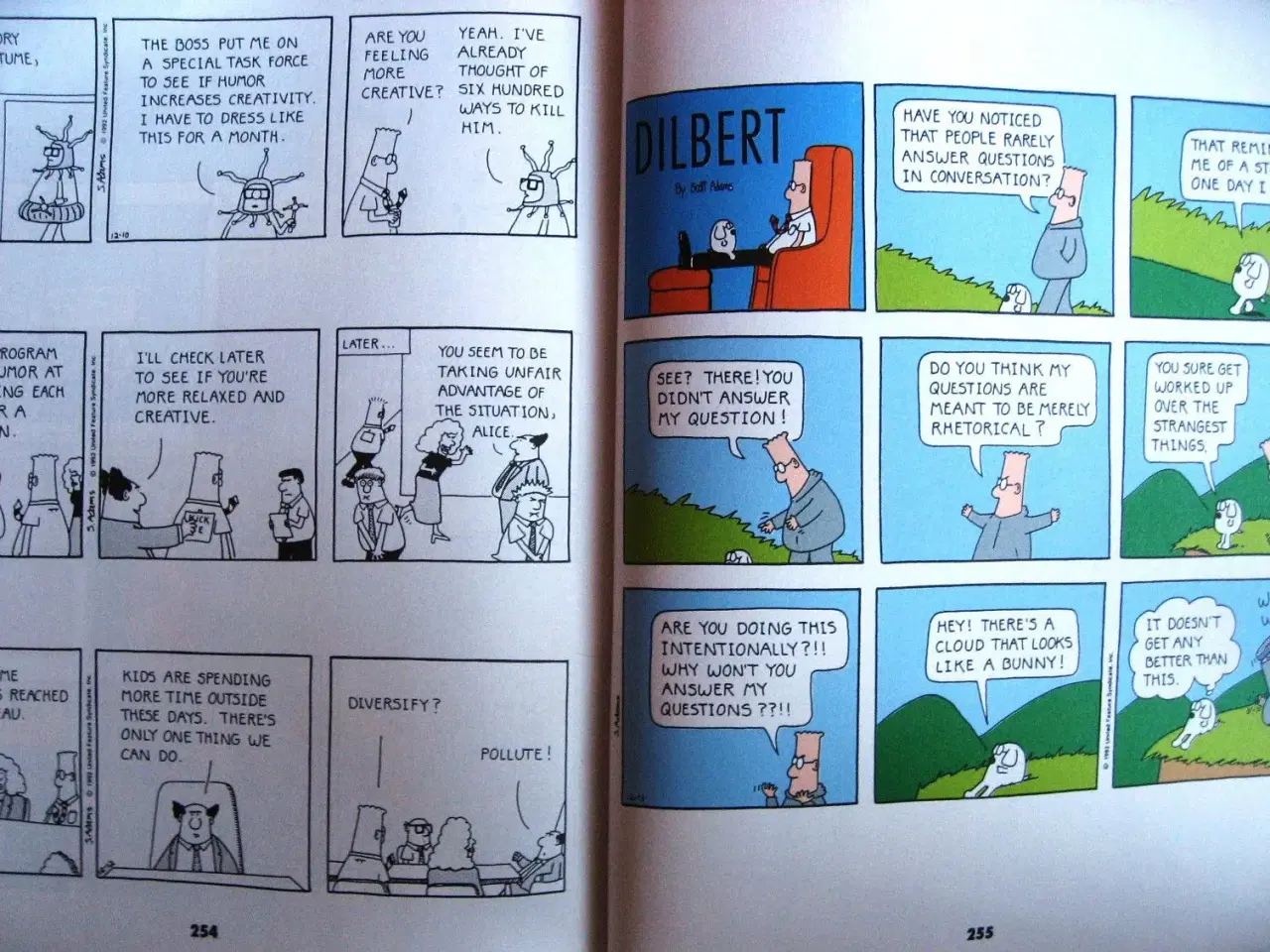 Billede 3 - Dilbert book - its obvious you wont survive by you