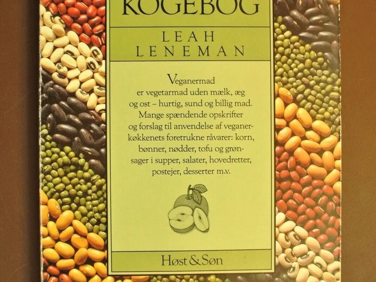 Billede 1 - veganerkogebog, af leah leneman, emne: mad og vin