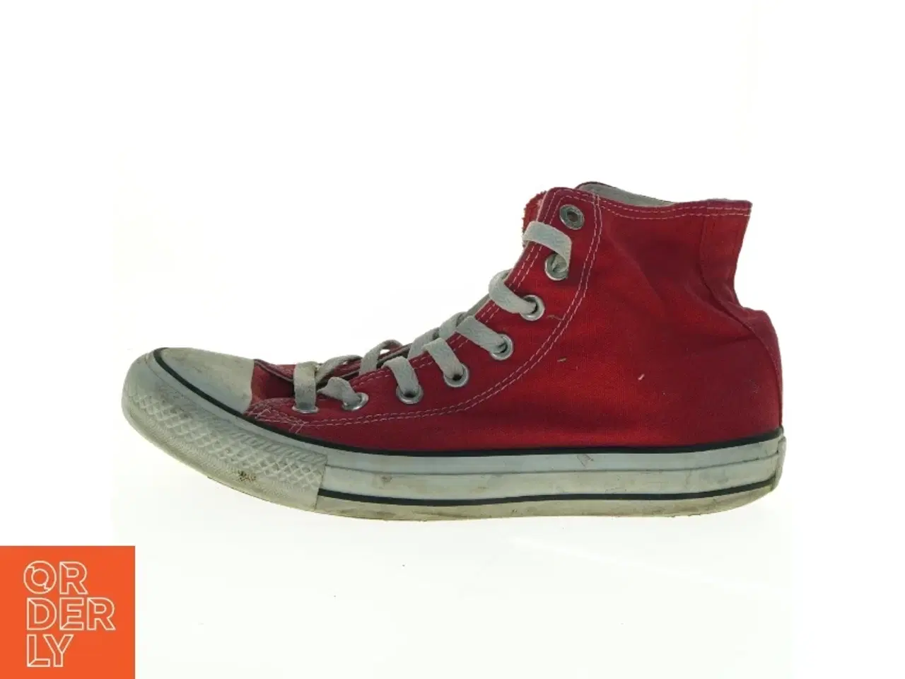 Billede 1 - Røde Converse høje sneakers fra All Star (str. 41,5)