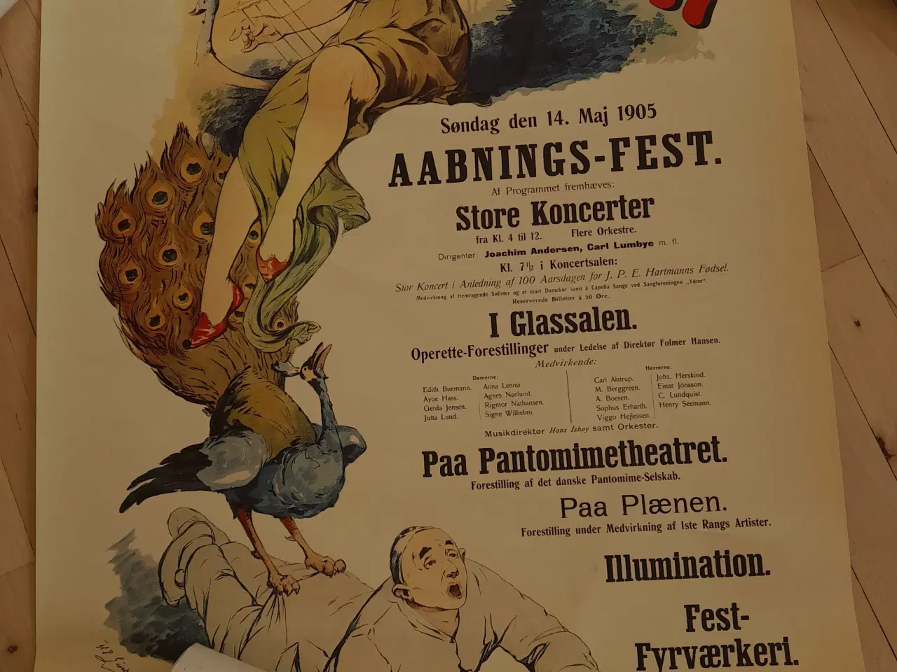 Billede 1 - Åbningsfest Tivoli maj 1905