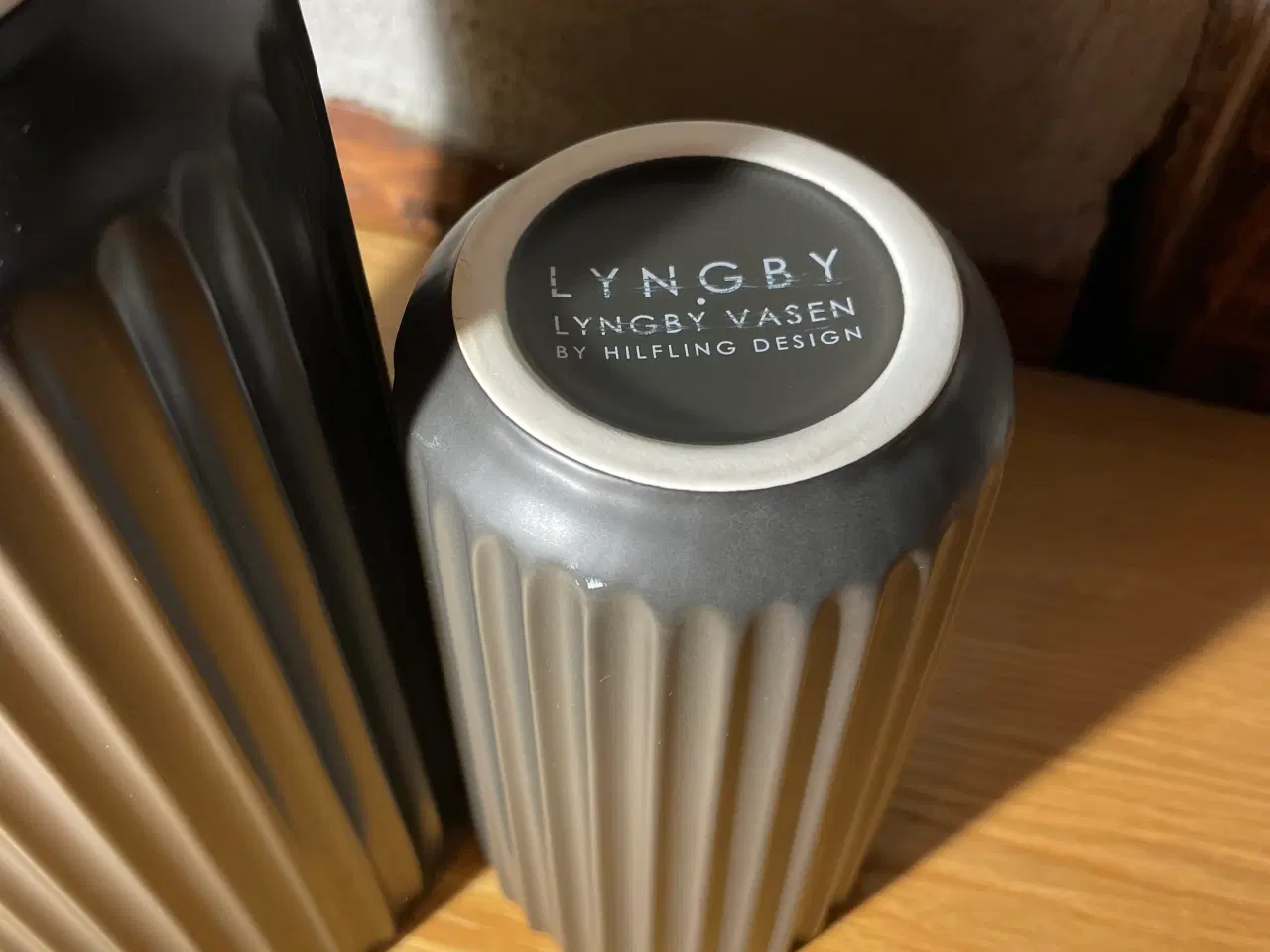 Billede 7 - Lyngby vaser sort 2stk.