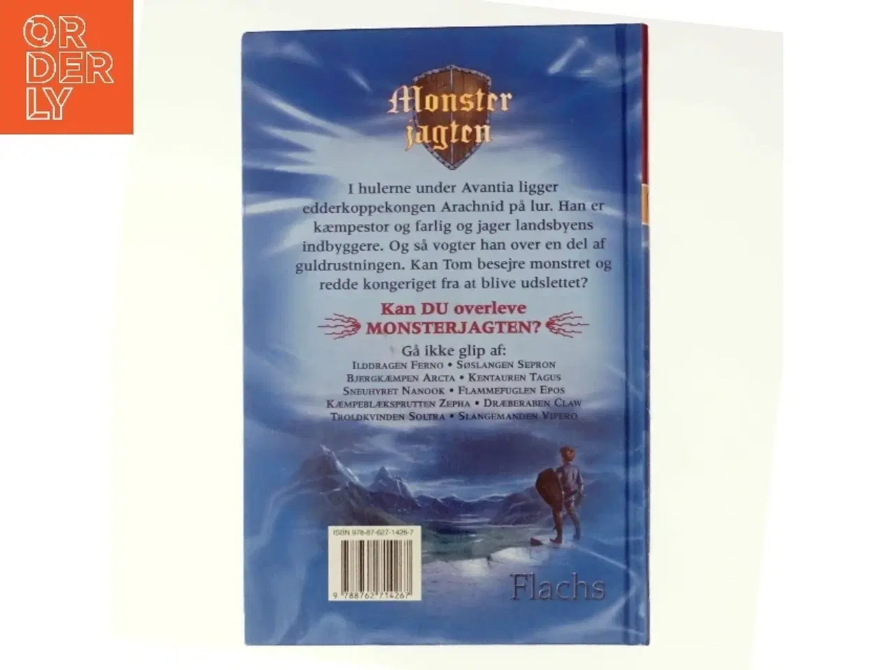 Billede 3 - Edderkoppekongen Arachnid af Adam Blade (Bog) monsterjagten