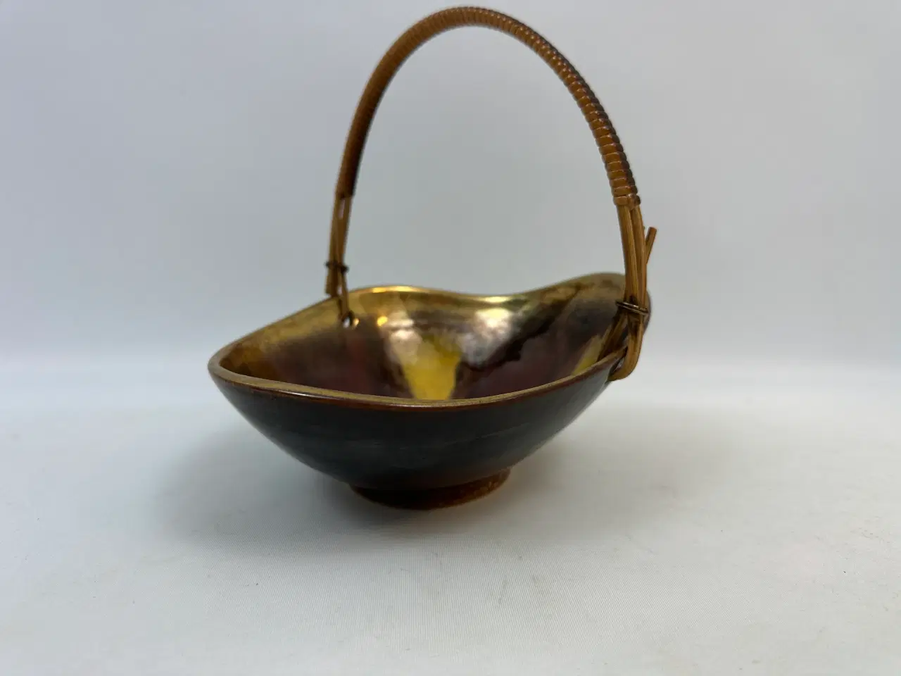 Billede 2 - WG retro skål m. flethank 