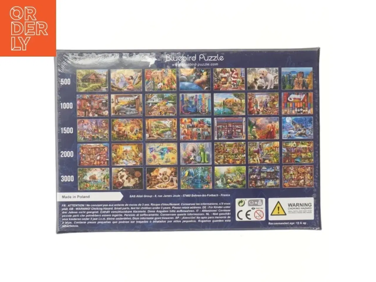 Billede 2 - Bluebird Puslespil 1000 brikker - Festive Ornaments fra Bluebird (str. 1000 brikker 68,3x48 cm)