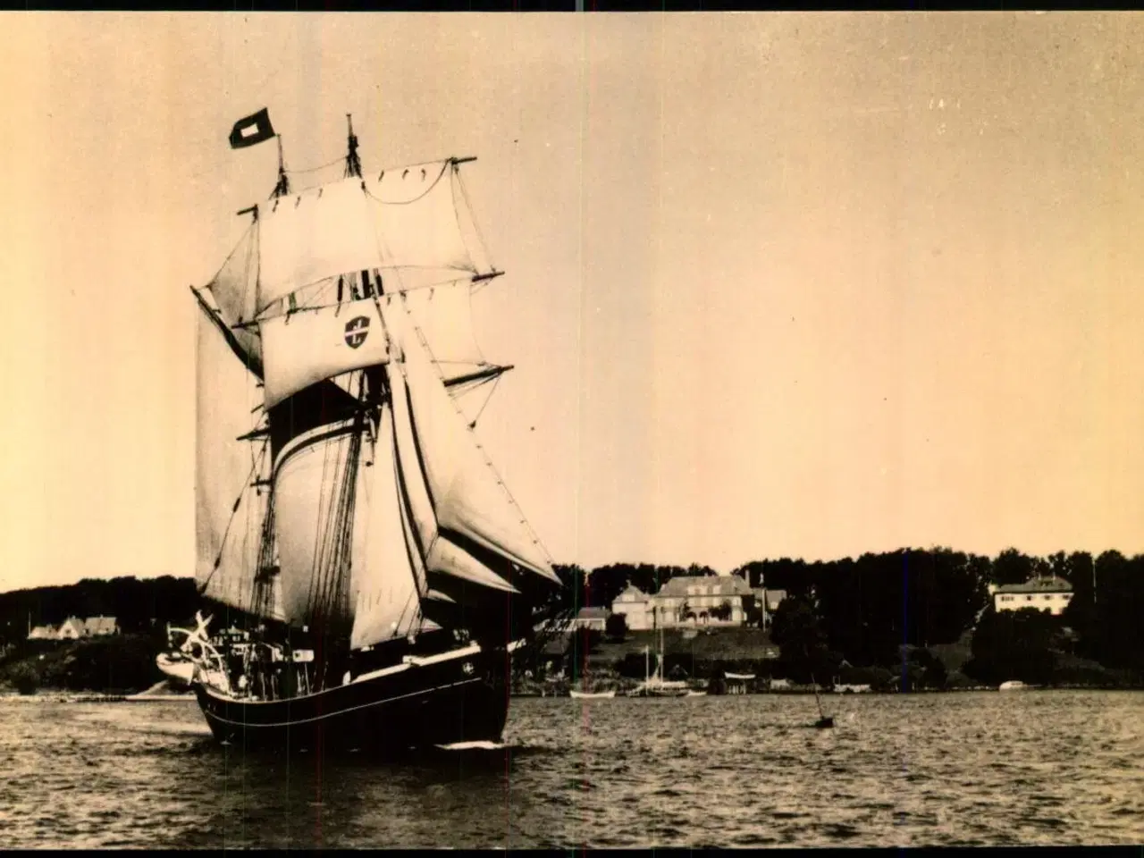 Billede 1 - Skoleskibet - Lilla Dan - J. Lauritzen - u/n - Ubrugt