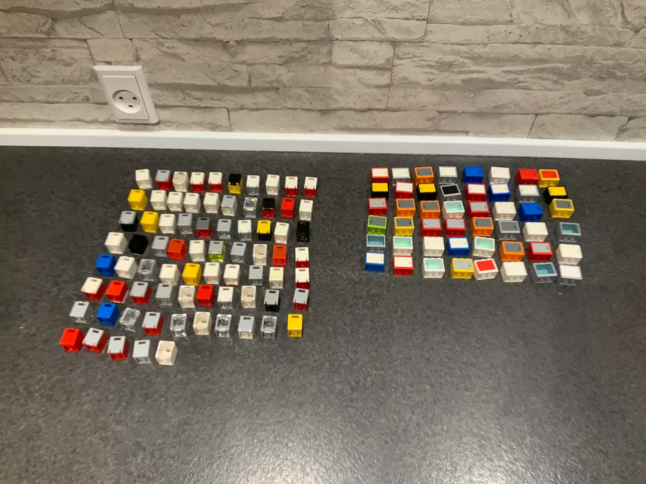 Billede 1 - Lego skabe og bokse