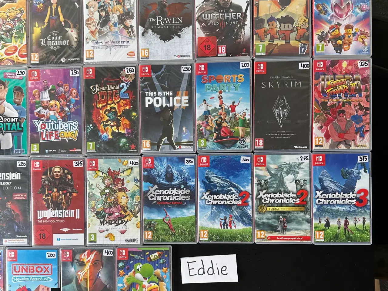Billede 10 - 130 stk Nintendo Switch Spil Sælg