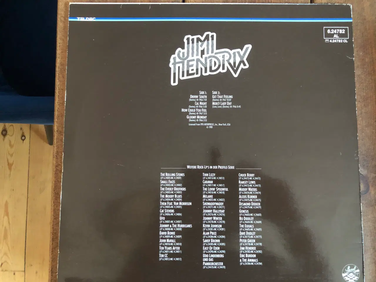 Billede 2 - LP. Jimi Hendrix. Hendrix. VG+/ VG+