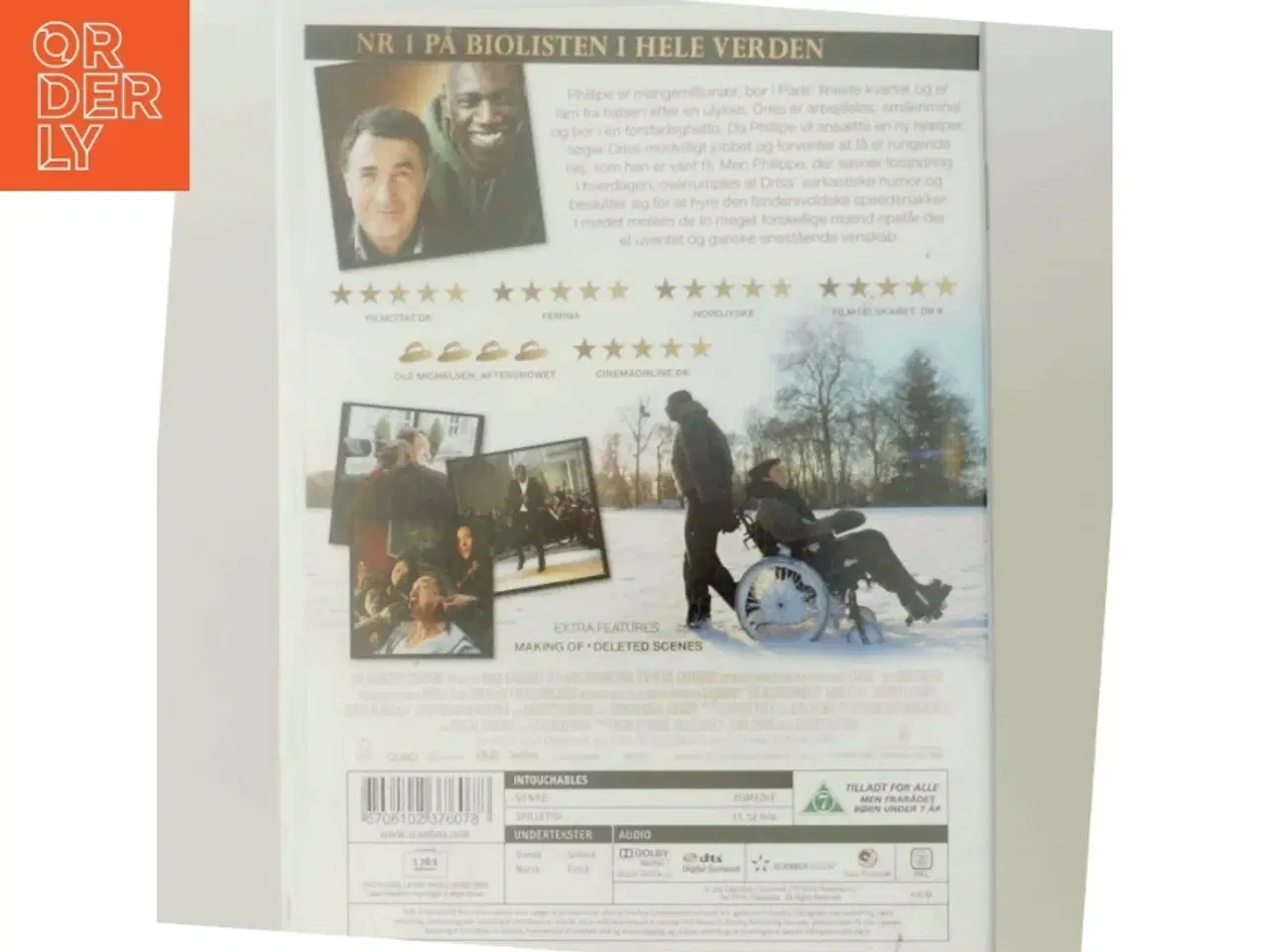 Billede 3 - De urørlige med François Cluzet (DVD)