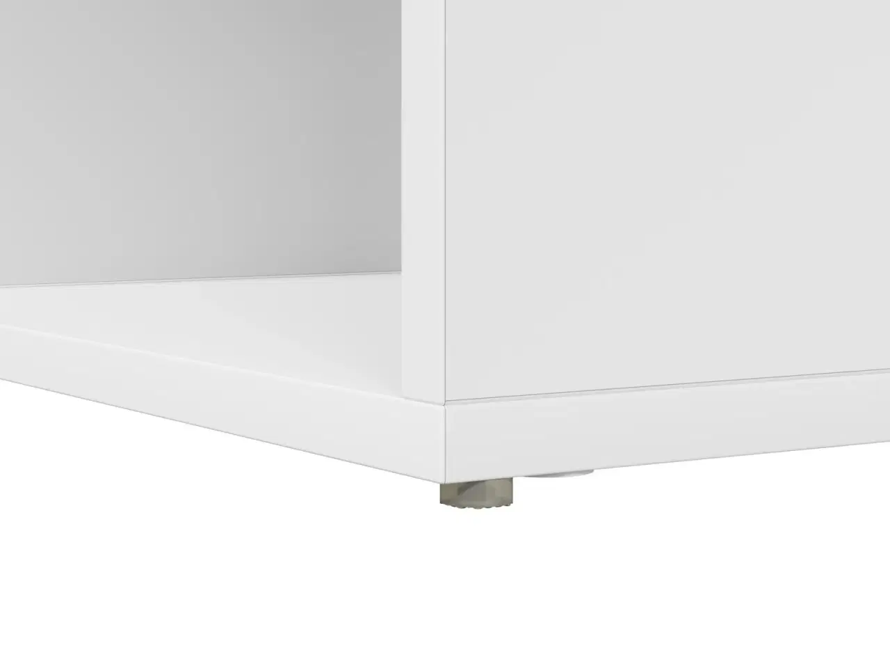 Billede 7 - Hjørneskrivebord Hvid 101,5 x 149,5 x 149,5 cm Konstrueret træ