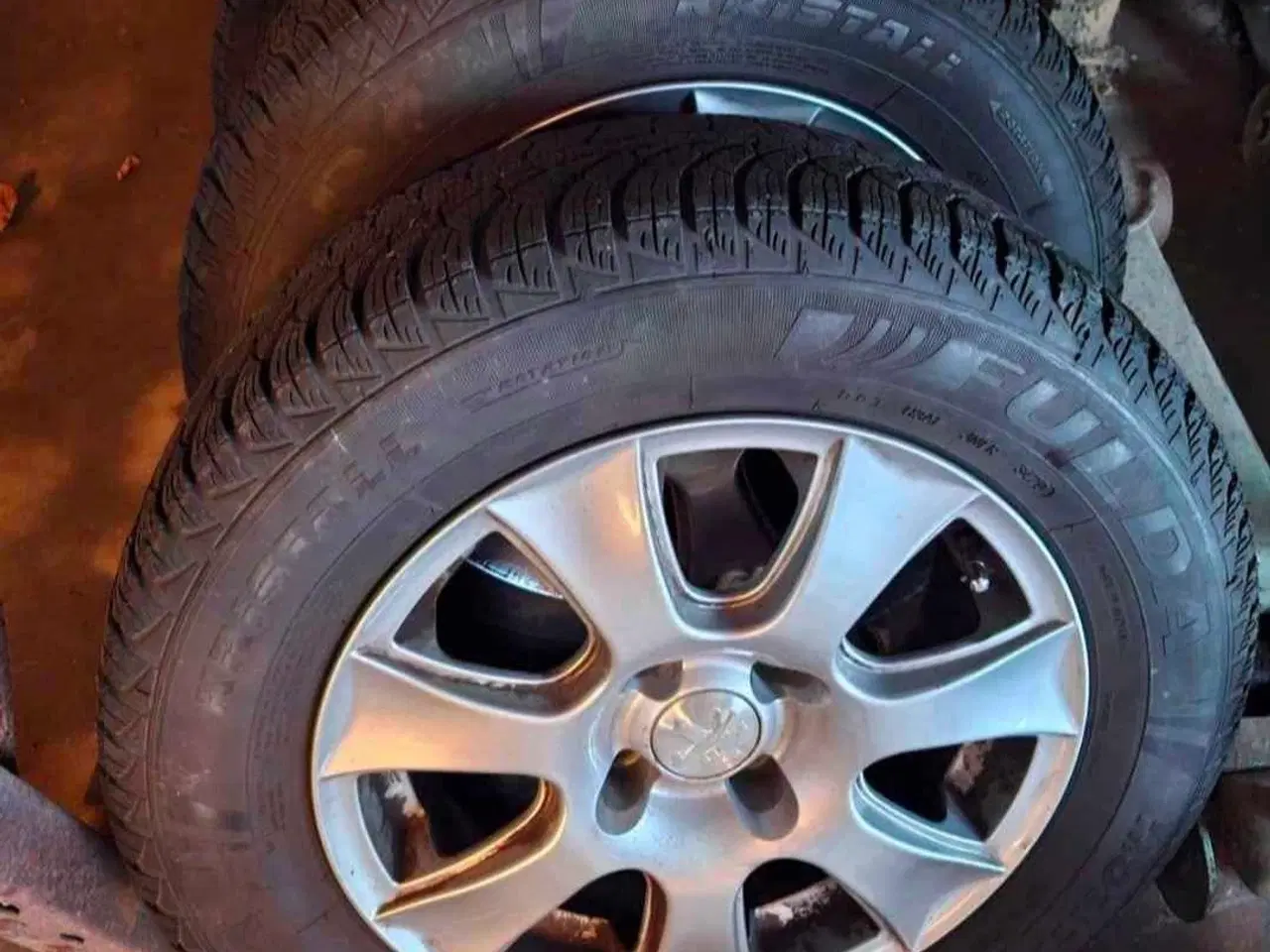 Billede 6 - Alufælge, 16" R15, vinterdæk