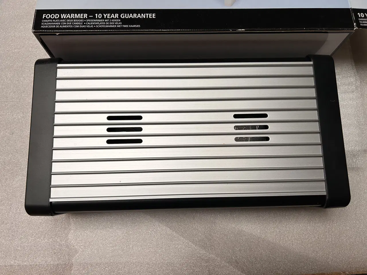 Billede 3 - Madvarmer m. Fyrfadslys