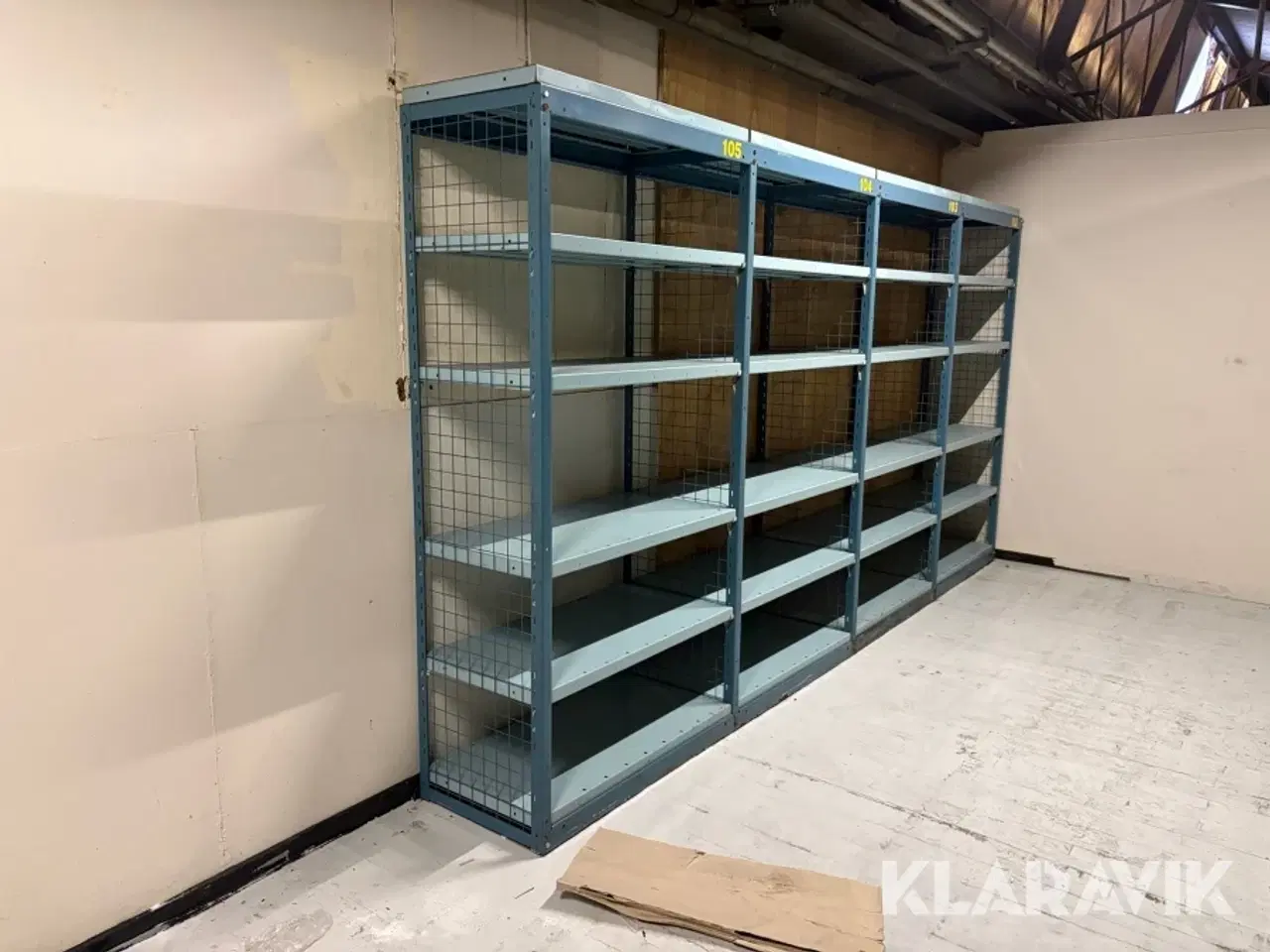 Billede 2 - Værkstedsreoler 10 sektioner