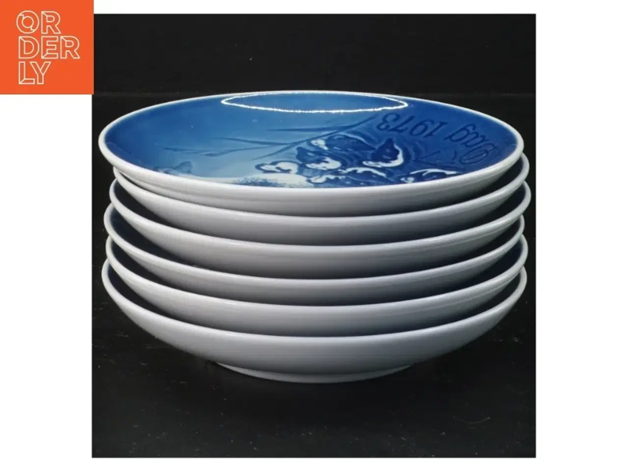 Billede 1 - Mors Dags platter fra Royal Copenhagen (Ø 15 cm)