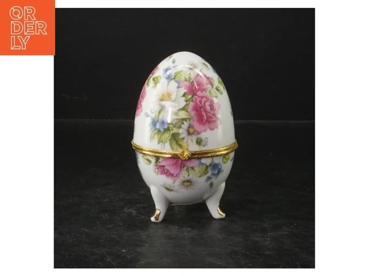 Billede 2 - Porcelænsæg med blomster fra Tiger (str. 13 cm)