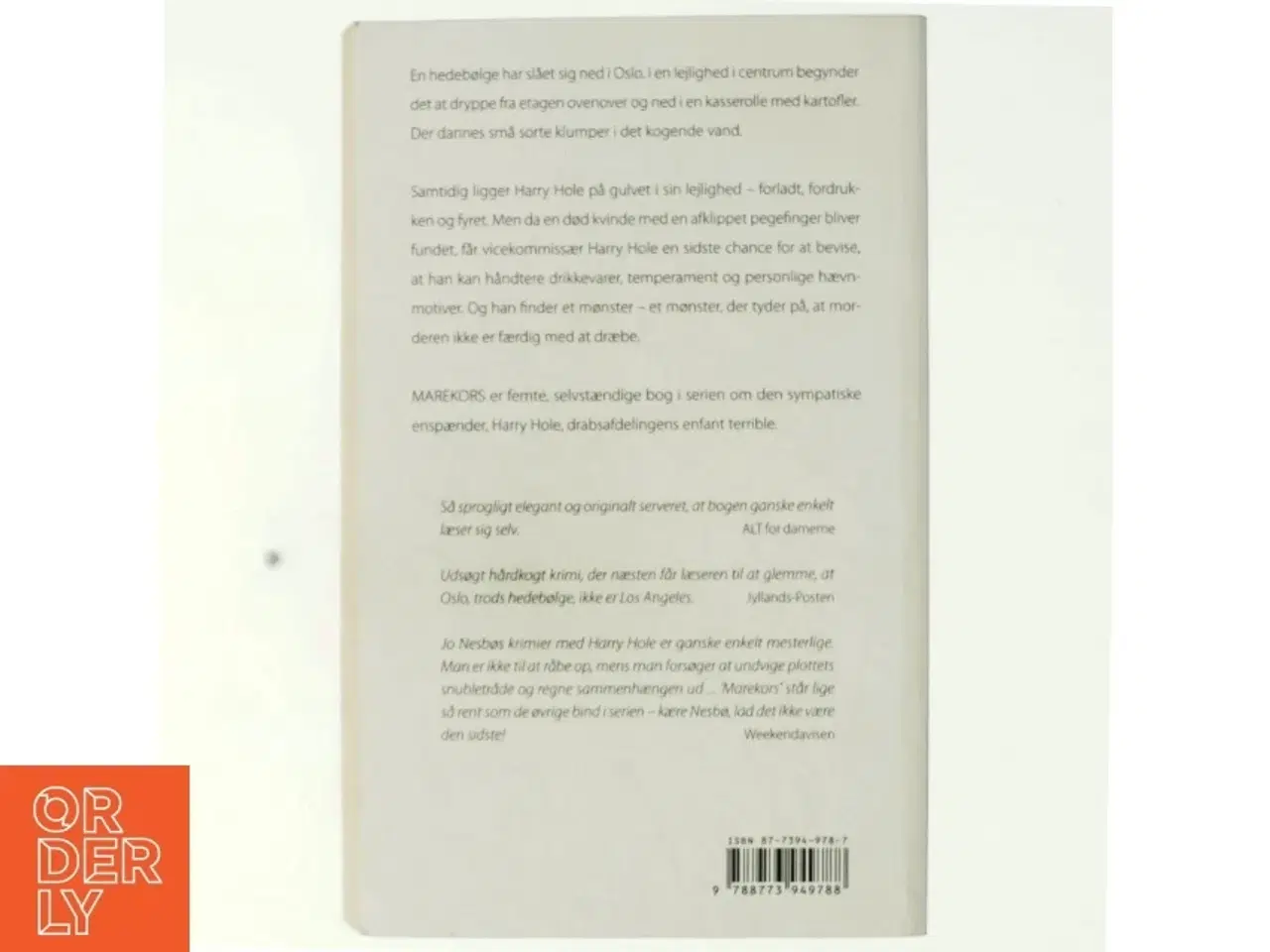 Billede 3 - Marekors af Jo Nesbø (Bog)