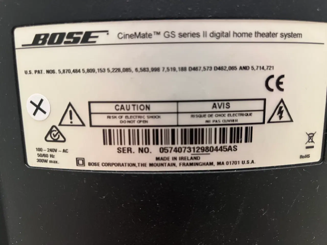 Billede 4 - Bose CineMate Series II