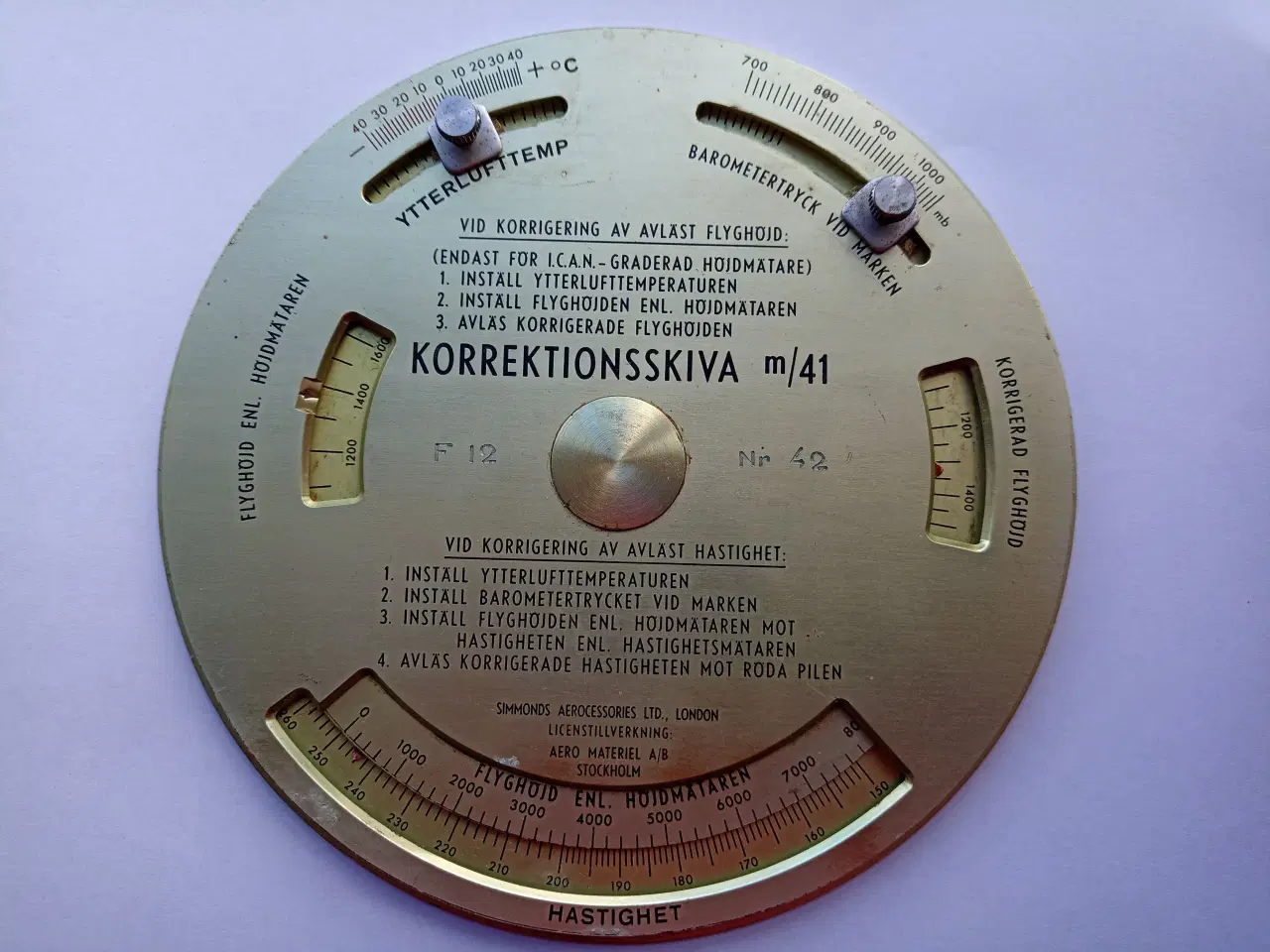 Billede 4 - Korrektionsskiva