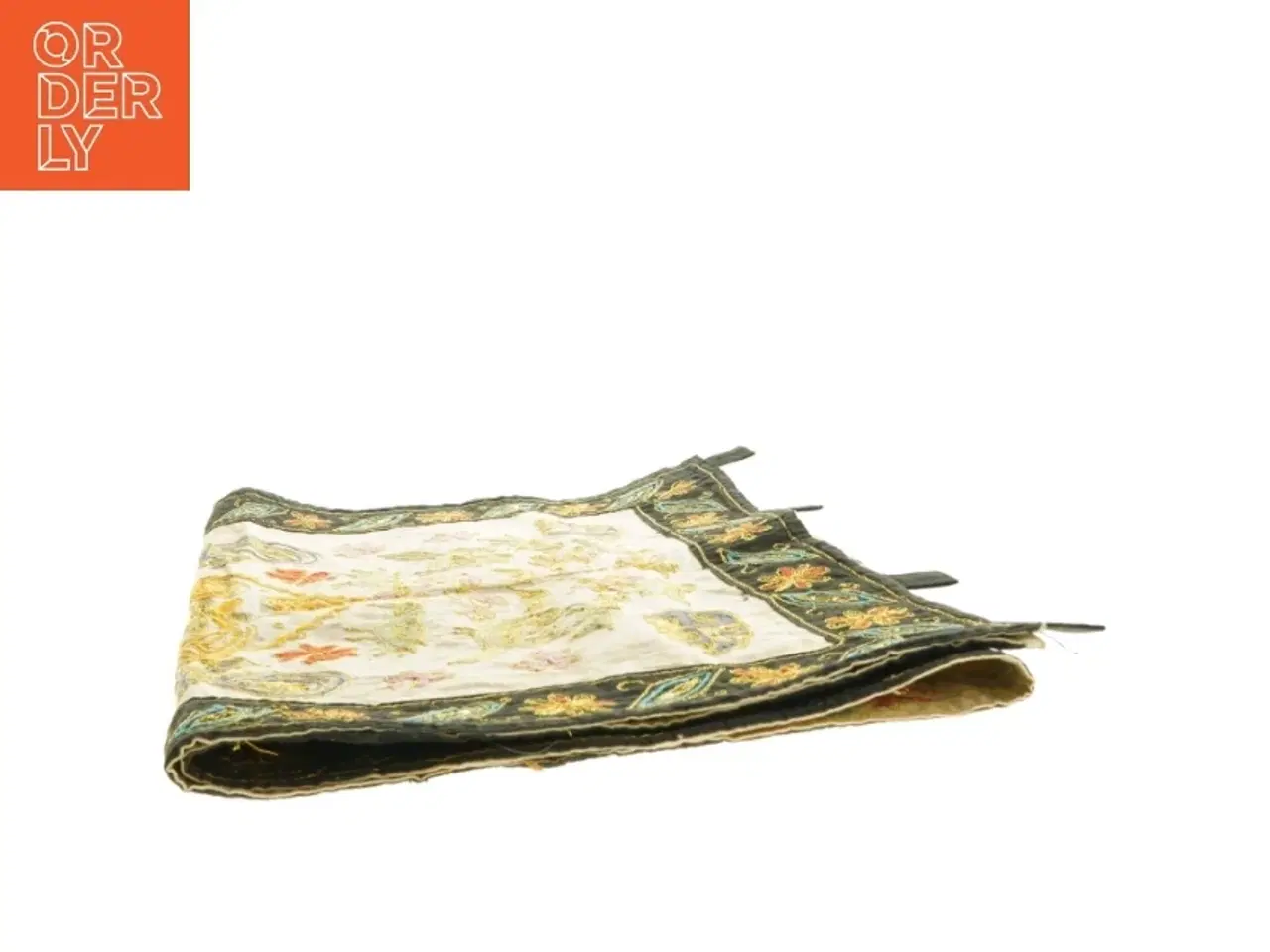 Billede 2 - Broderet vægtæppe (str. 128 x 46 cm)