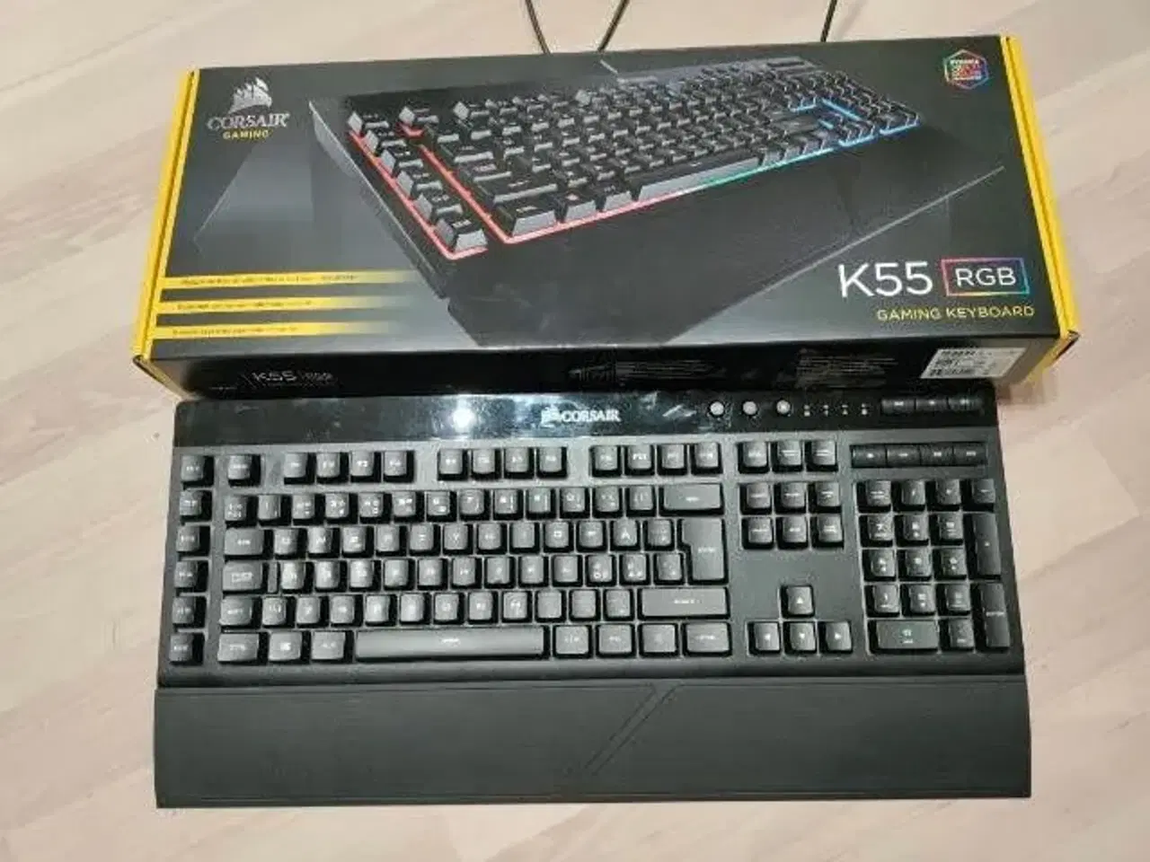 Billede 1 - Corsair K55 RGB Gaming keyboard