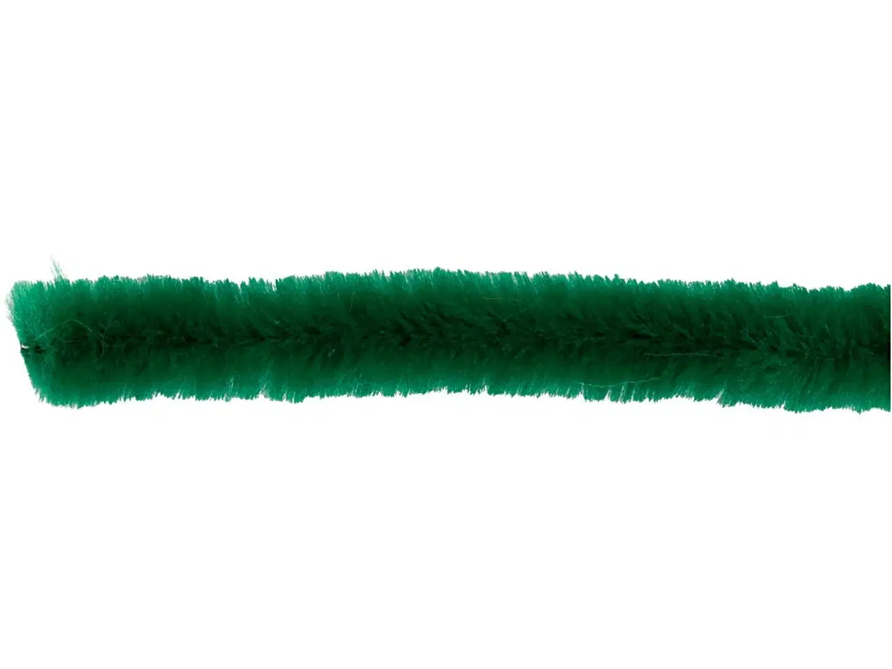 Billede 1 - Chenille, L: 30 cm, tykkelse 15 mm, mørk grøn, 15stk./ 1 pk.