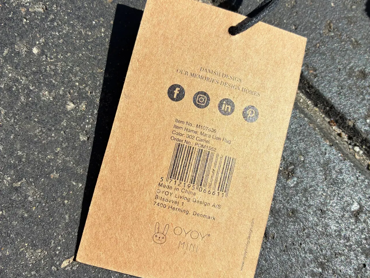 Billede 5 - Superflot løve tæppe fra OYOY