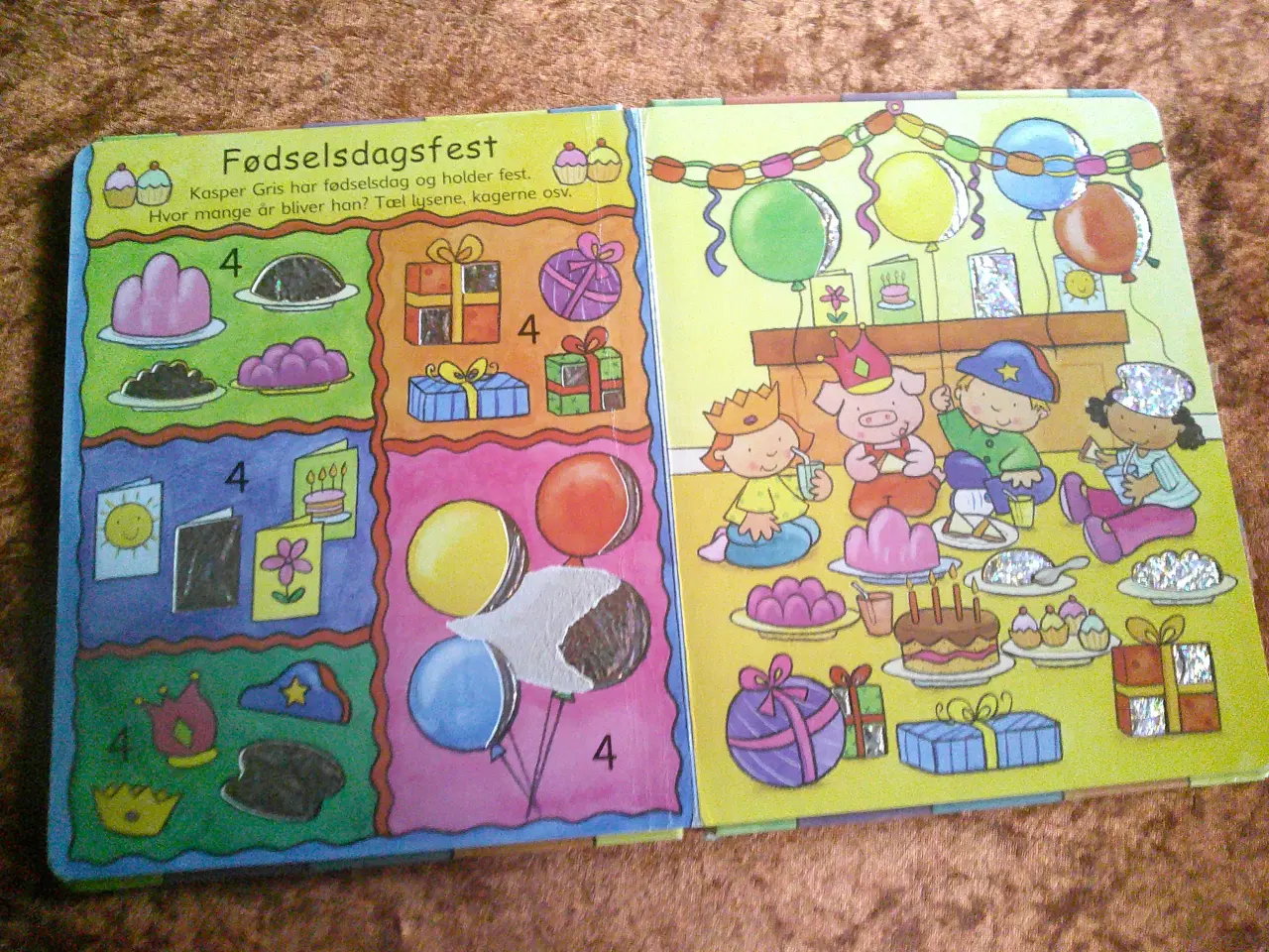 Billede 3 - Lær tal med Kasper gris, Caroline Davis