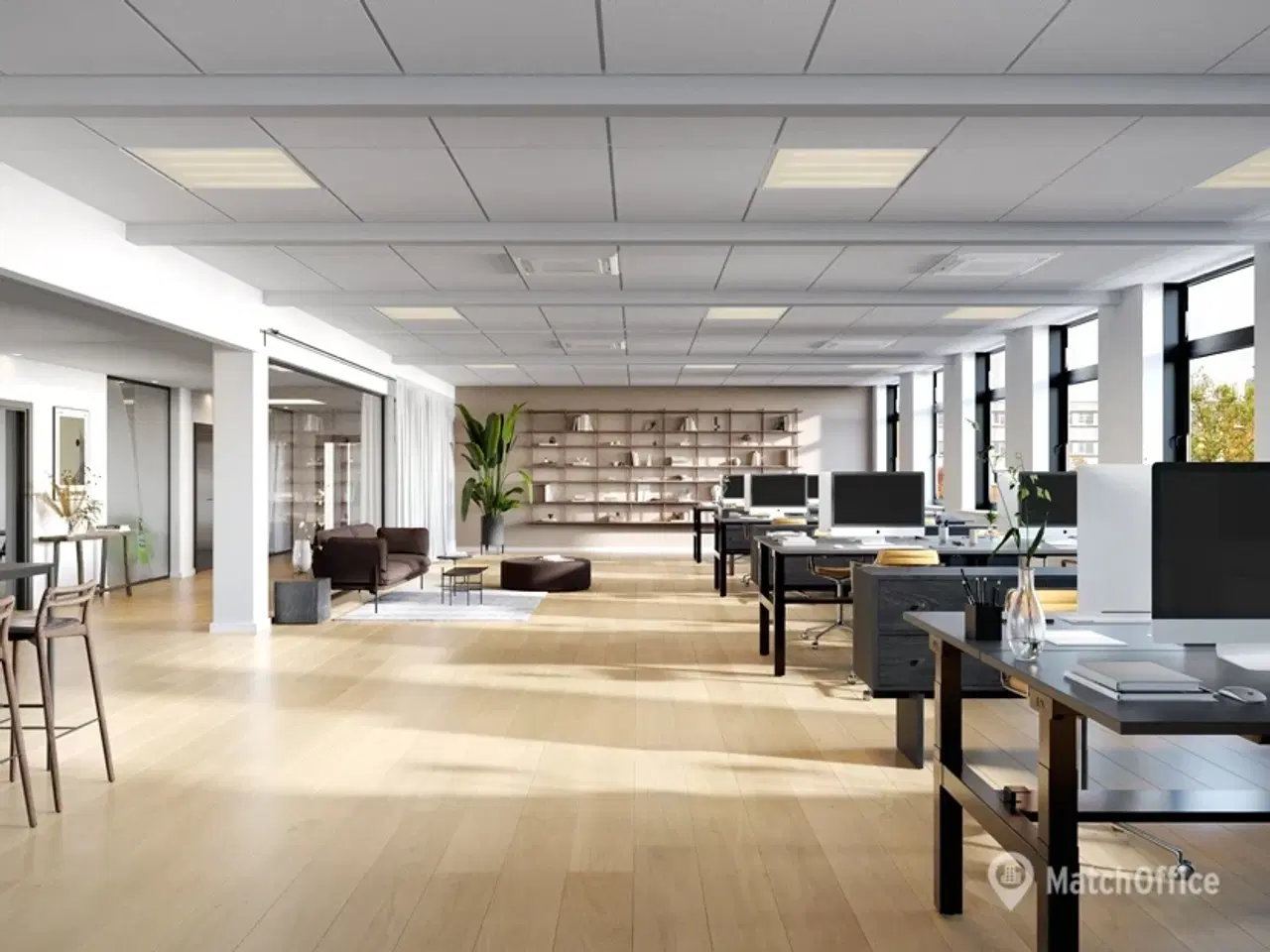 Billede 11 - Plads til 70 medarbejdere i 1.044 m² nyistandsat kontor