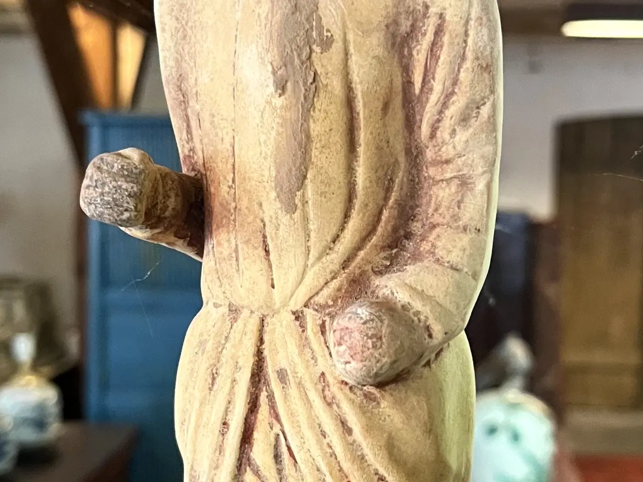 Billede 1 - Kina ,-gravfigur Tangdynastiet  h. 28 cm.