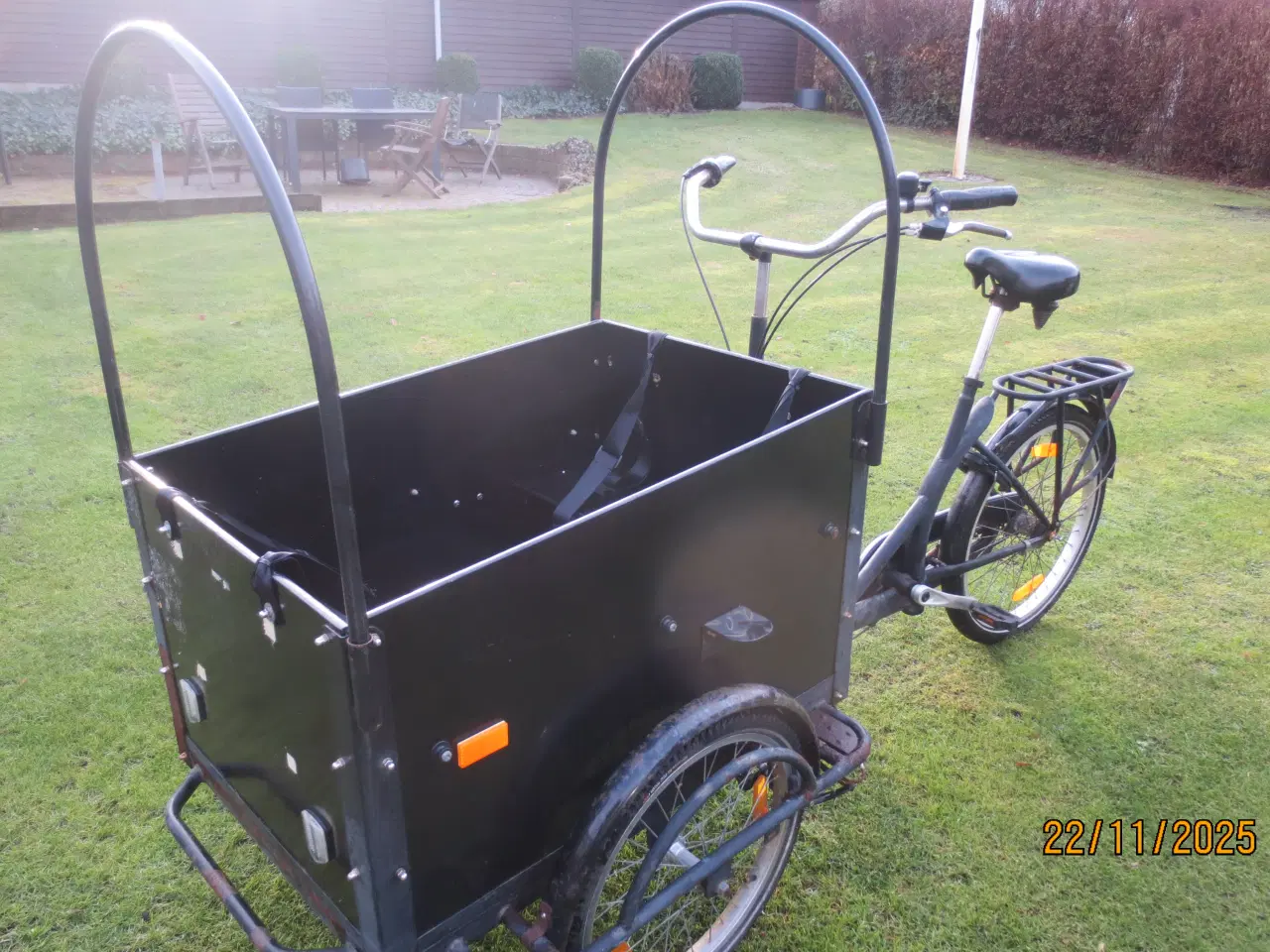 Billede 1 - 1 stk Ladcykel med 3 gear 