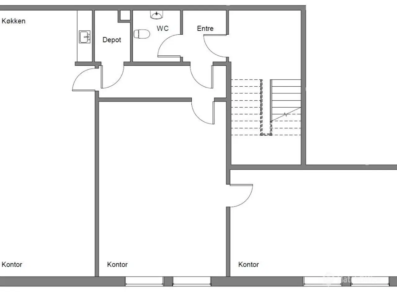 Billede 17 - 181 m² lyse kontorer/behandlerrum – Middelfart Midtpunkt