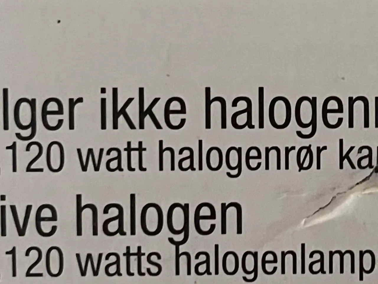 Billede 3 - Arbejdslampe halogen