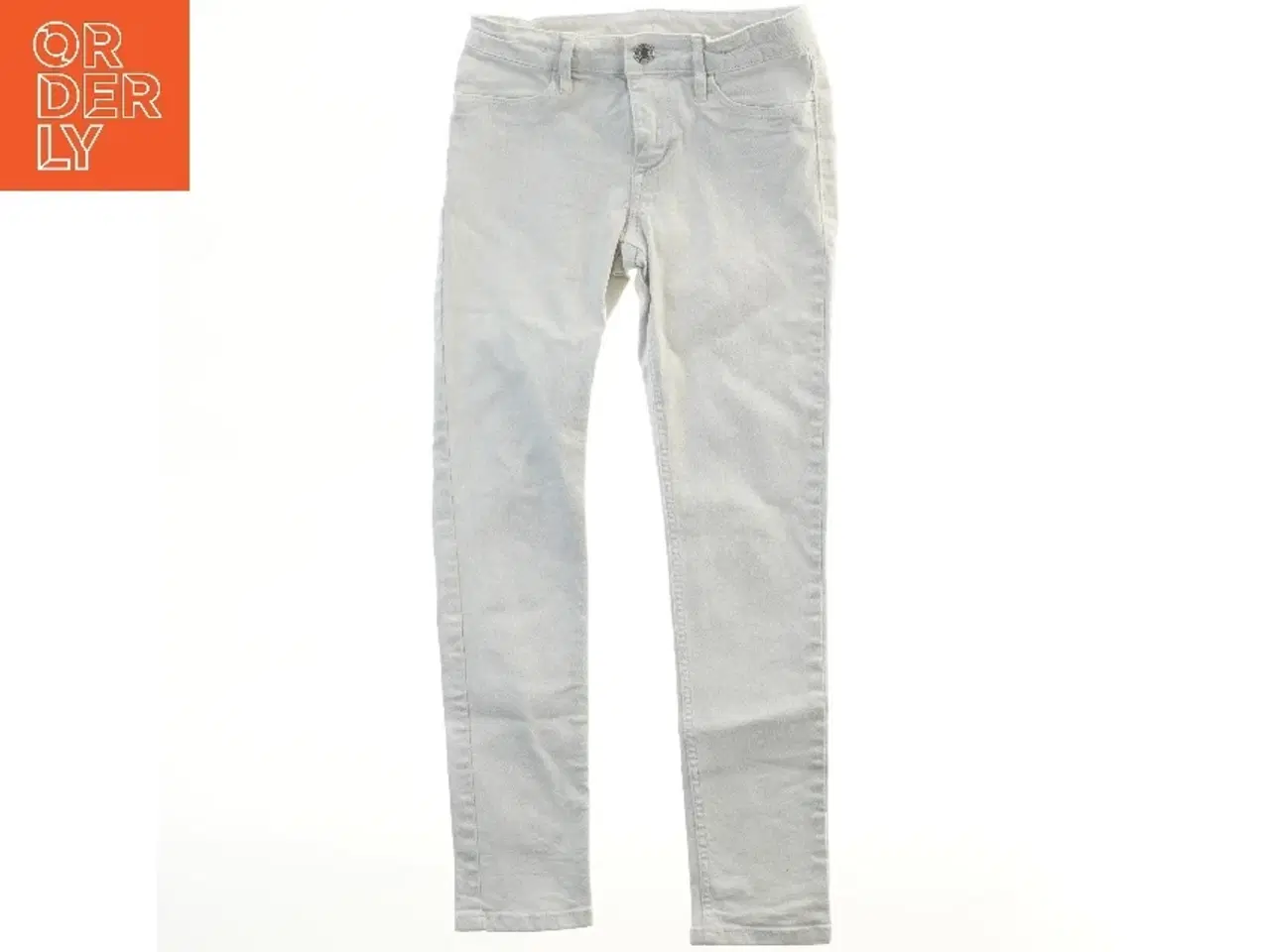 Billede 1 - Lysegrå jeans fra Denim (str. 128)