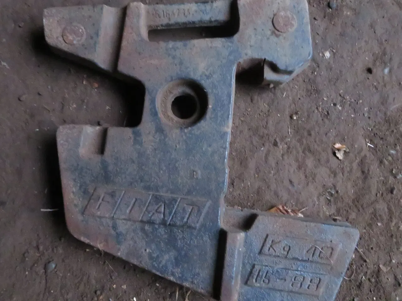 Billede 1 - 10 Fiat frontvægte a 40 kg. sælges