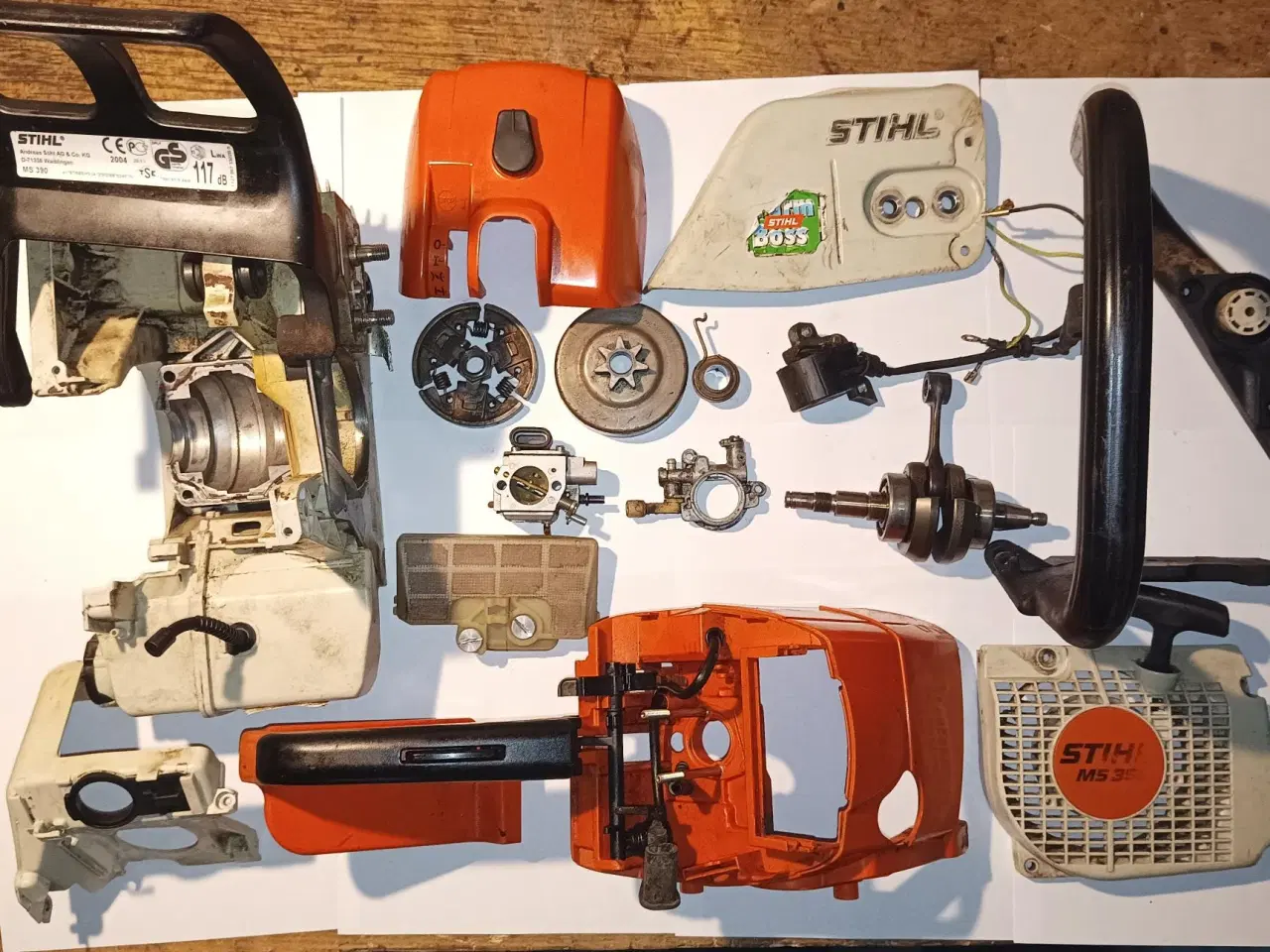 Billede 1 - Stihl MS390 - Motorsav dele